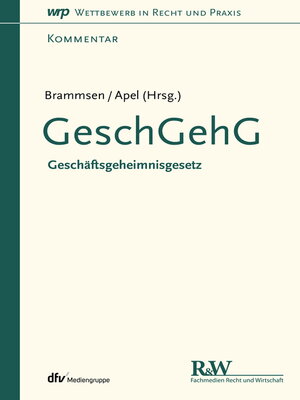 cover image of GeschGehG